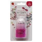  Гель ролик с блёстками д/лица и тела клубника Lucky - фото 1