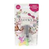  Лак Lucky Конфетти серебр. с блестк. 07К - фото 1