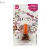 Лак Конфетти тёмно-золот. с блёстками Lukky - фото 1