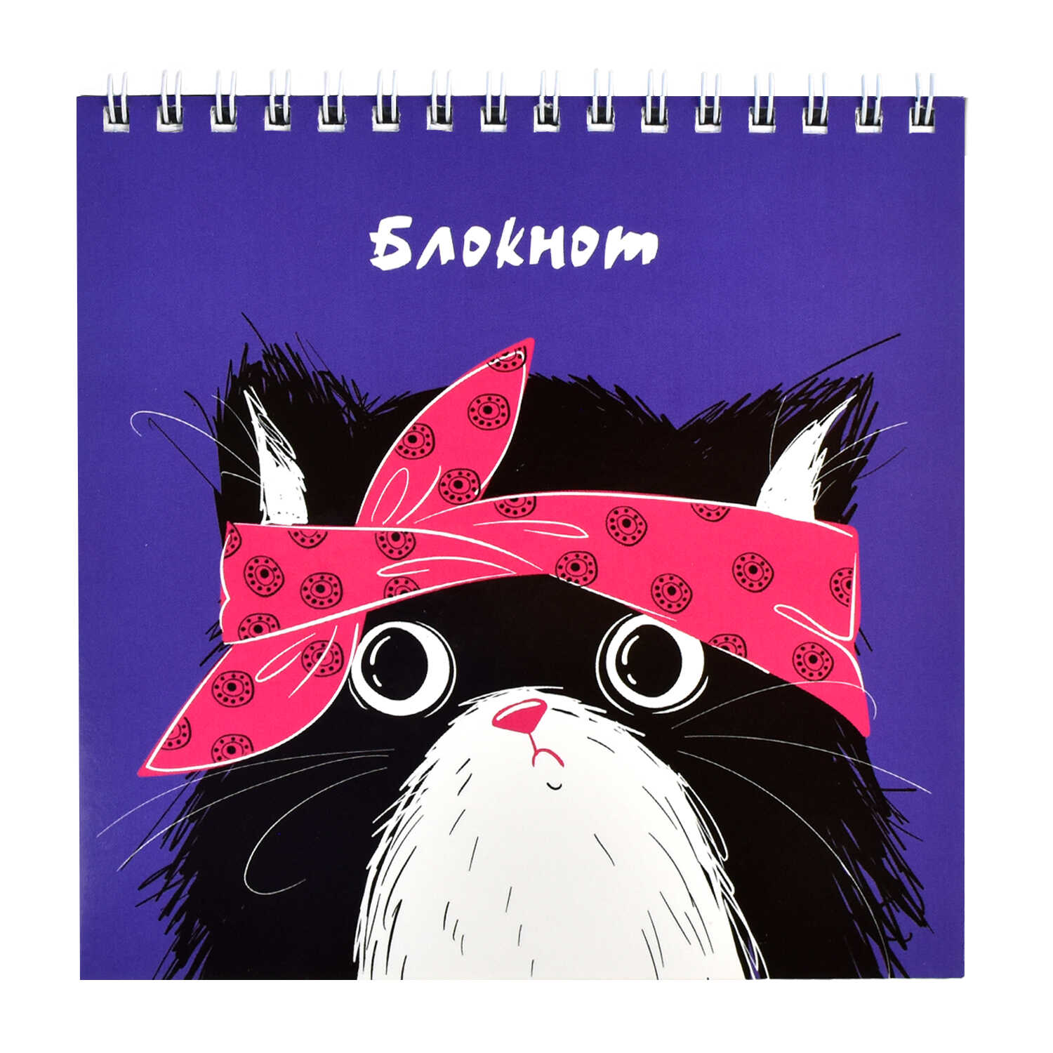 Блокнот 60л. клетка Хип хоп команда Феникс - фото 1