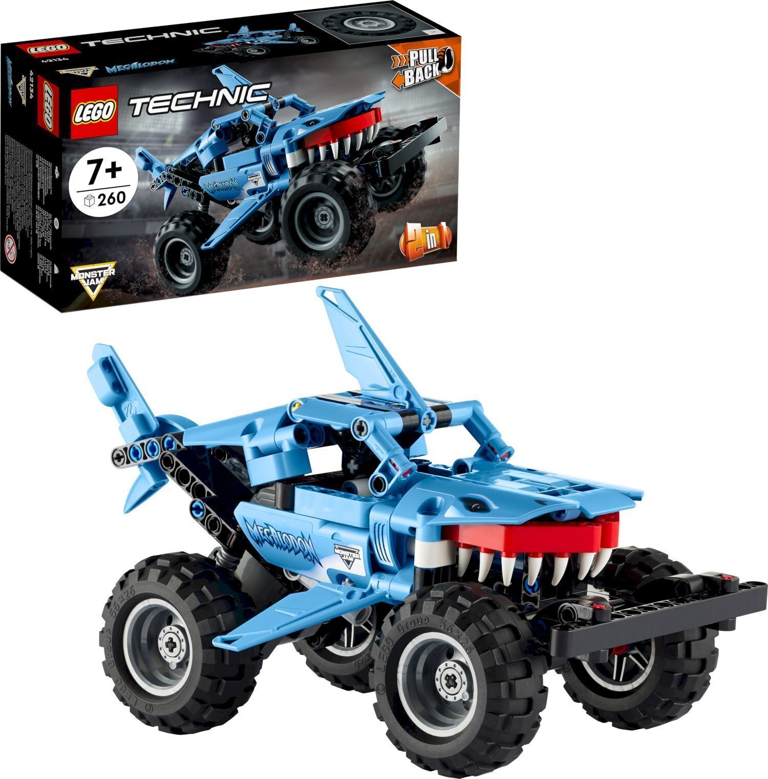 Конструктор LEGO TECHNIC Монстр-трак Мегалодон - фото 1